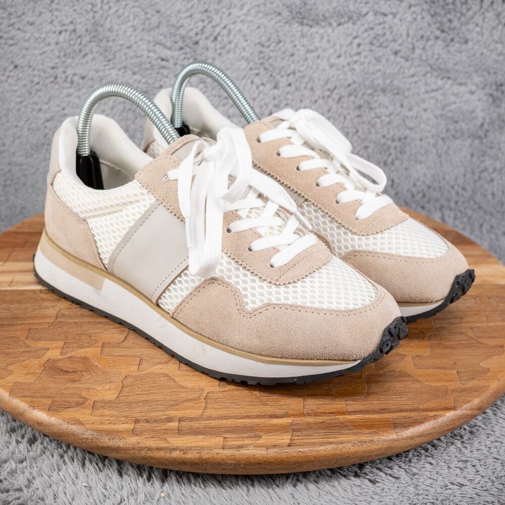 Greats Brooklyn McCarren Runner Sneakers Neutral Lace Up Sneakers‎ US 9.5
